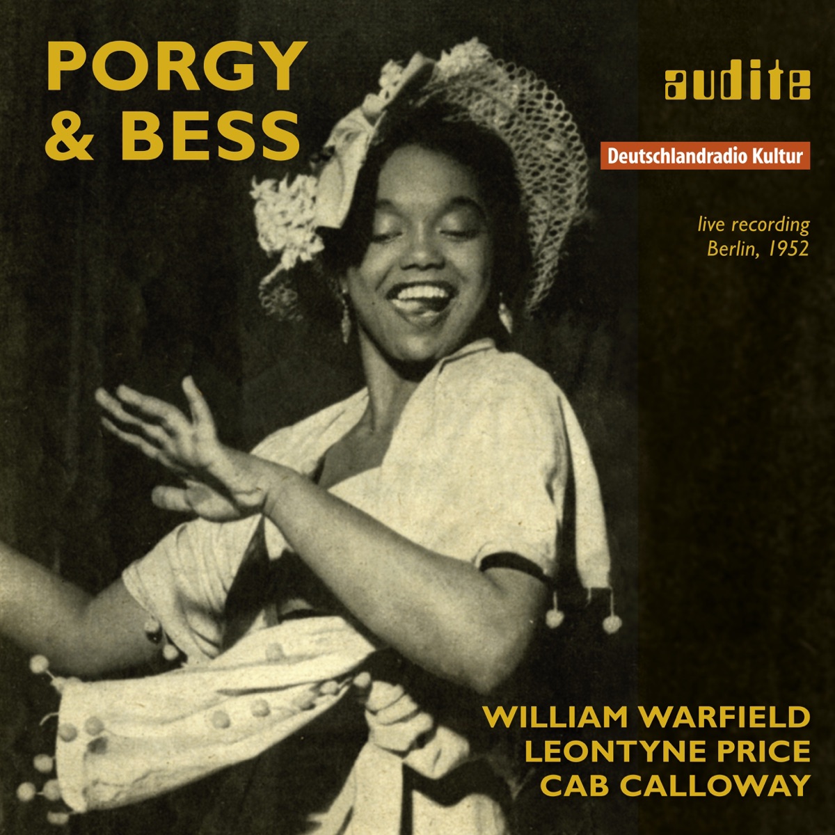 G. Gershwin: Porgy & Bess (Live Recording from Berlin 1952) by William Warfield, Leontyne Price & RIAS-Unterhaltungsorchester album cover