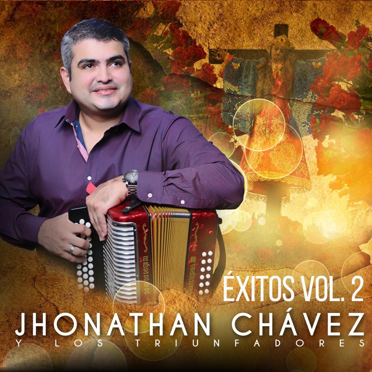 Éxitos, Vol. 2 by Jhonathan Chávez y los Triunfadores album cover