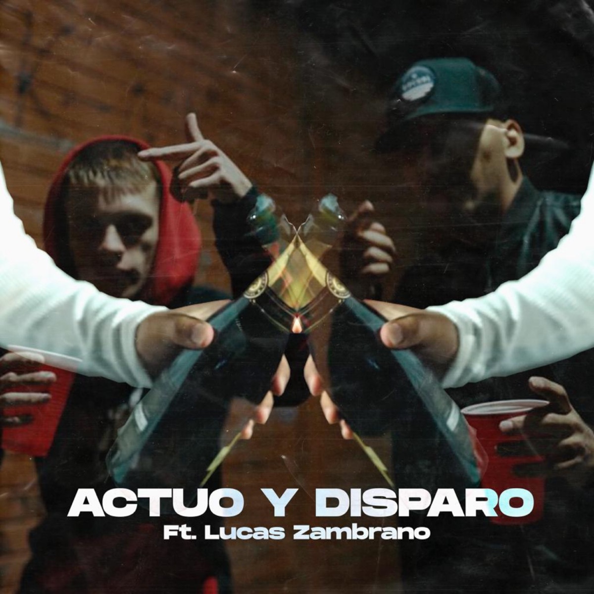 Actuo y Disparo (feat. Lucas Zambrano) - Single by El Sobrino album cover