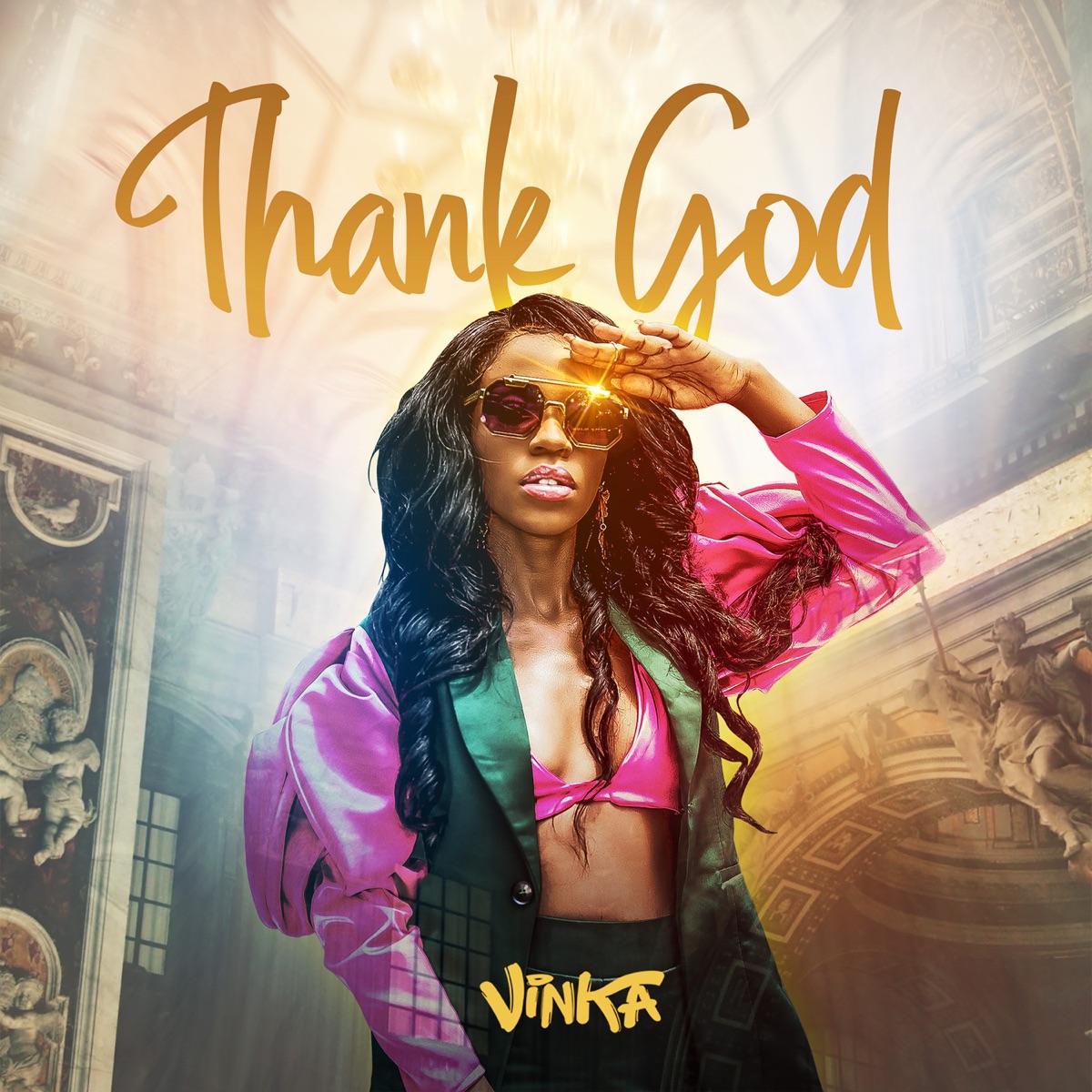 Thank God - Single by Vinka album cover