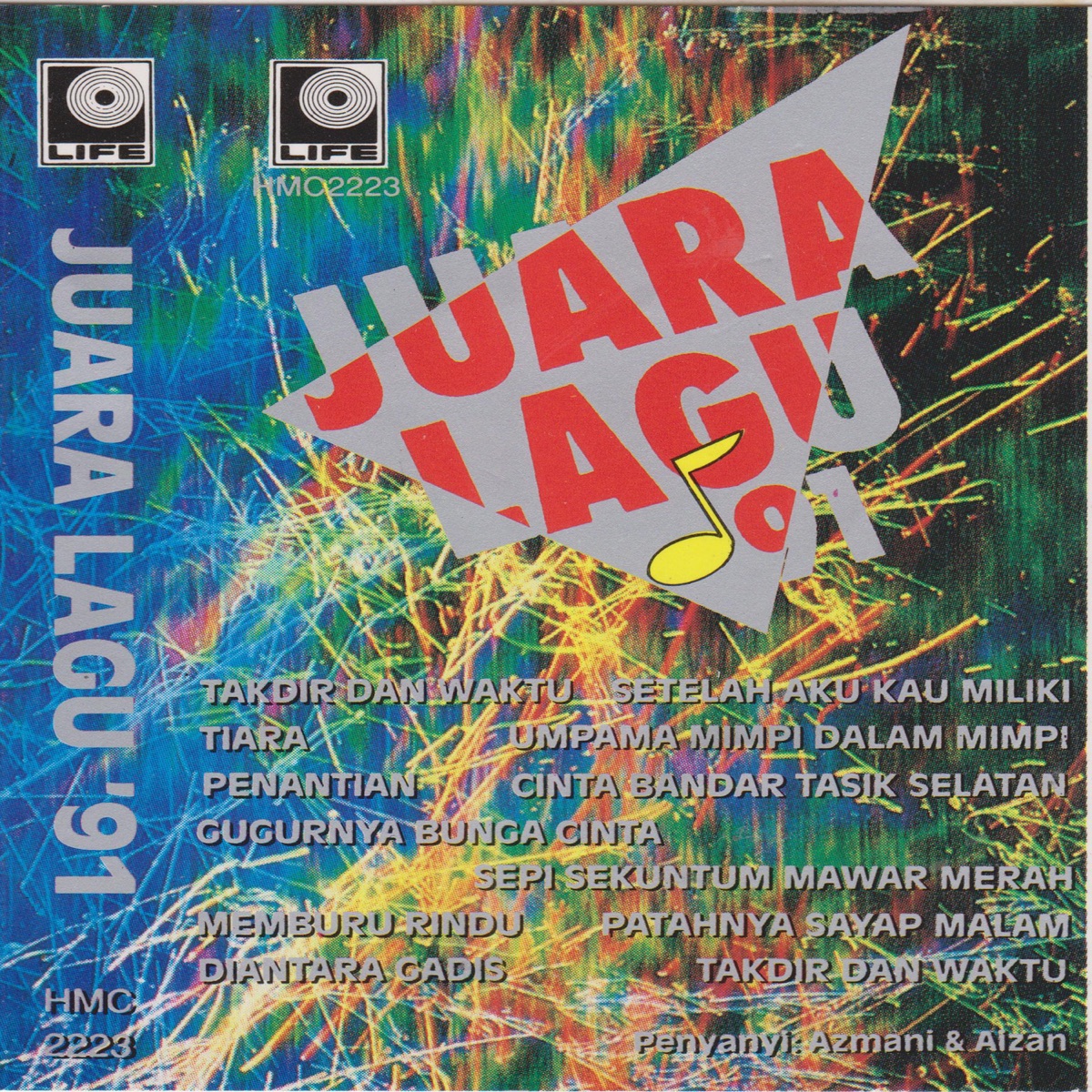 Juara Lagu 91' by Azmani & Aizan album cover