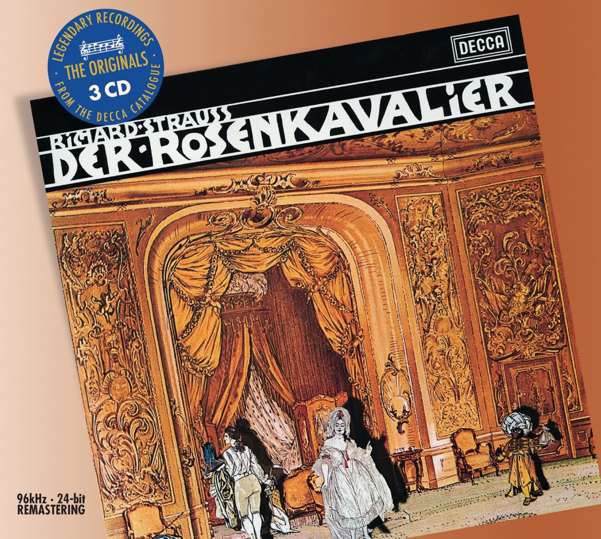 Strauss, R.: Der Rosenkavalier by Régine Crespin, Yvonne Minton, Manfred Jungwirth, Vienna Philharmonic & Sir Georg Solti album cover