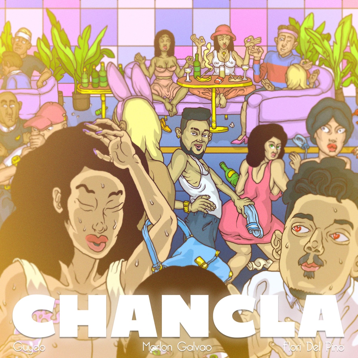 Chancla - Single by Guydo, Marlon Galvao & Flori del Pino album cover