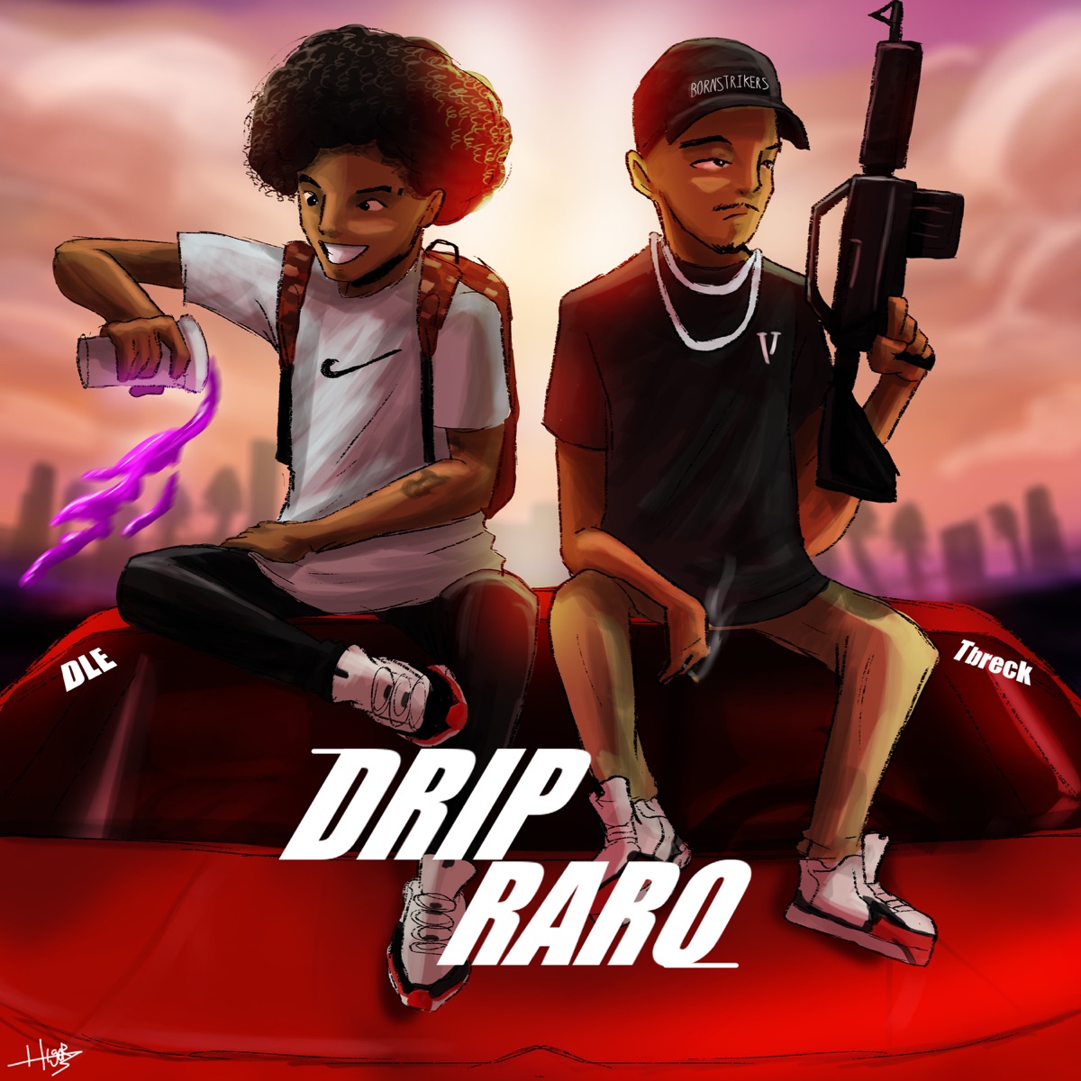 Drip Raro - Single by Tbreck & Dle album cover