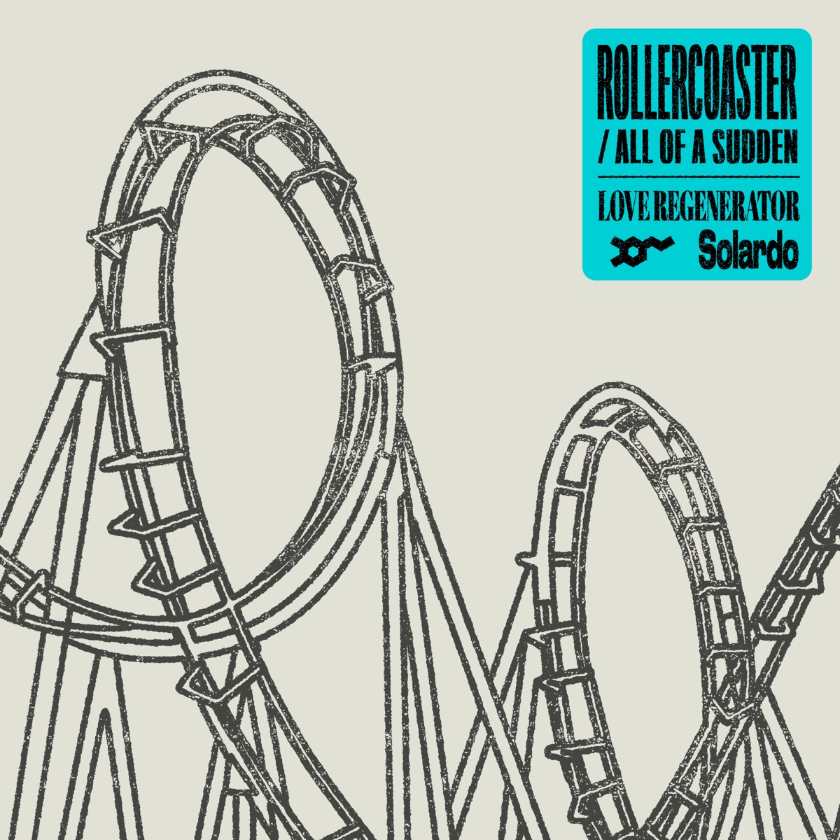 Rollercoaster - Single by Love Regenerator, Solardo & Calvin Harris album cover