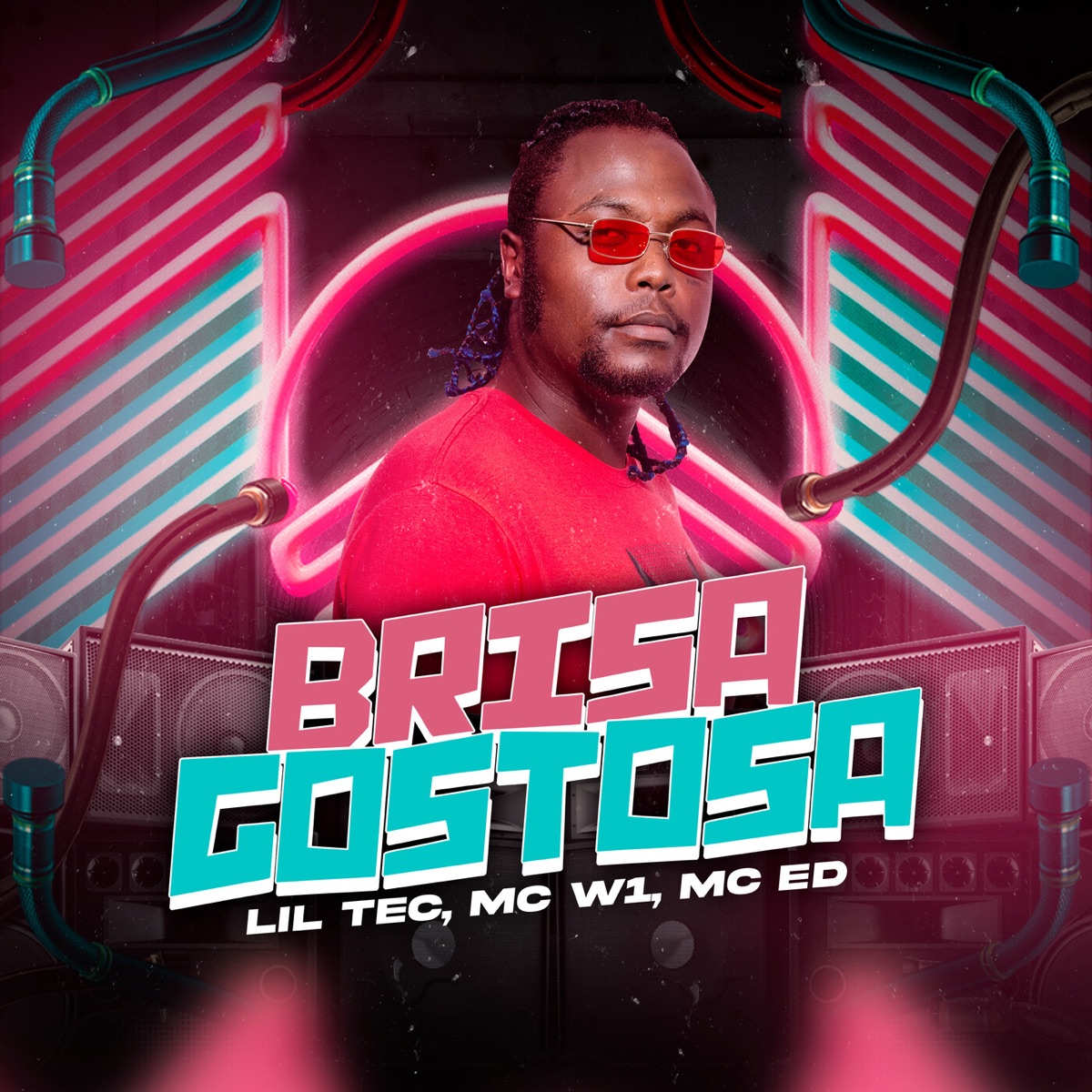 Brisa gostosa (feat. MC W1 & MC ED) - Single by Lil Tec album cover