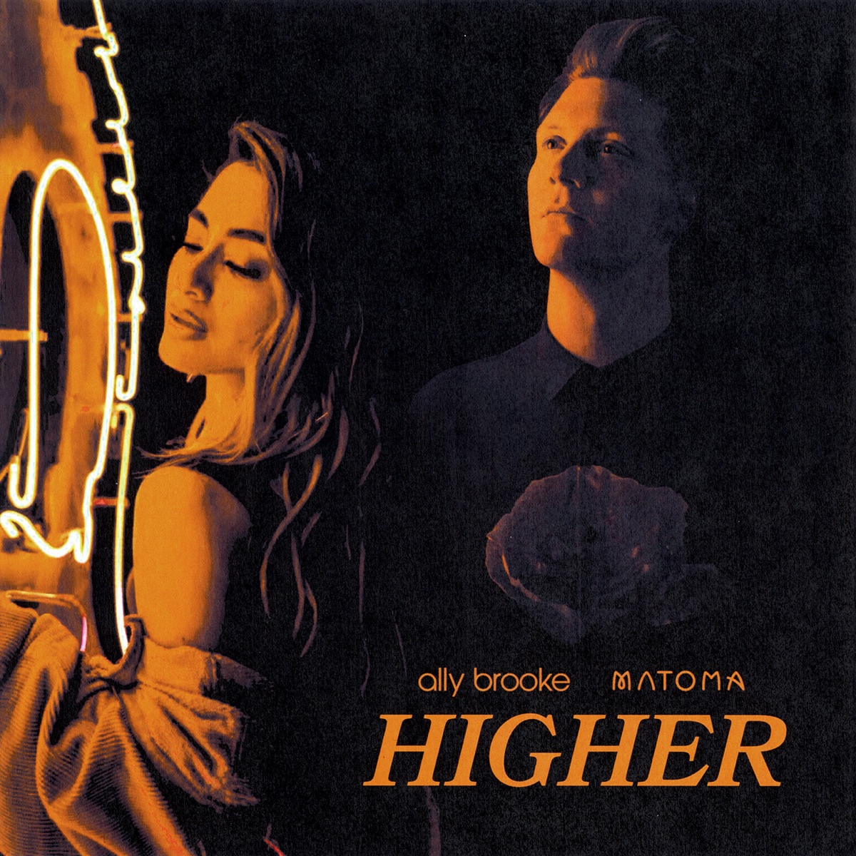 Higher - Single by Ally Brooke & Matoma album cover