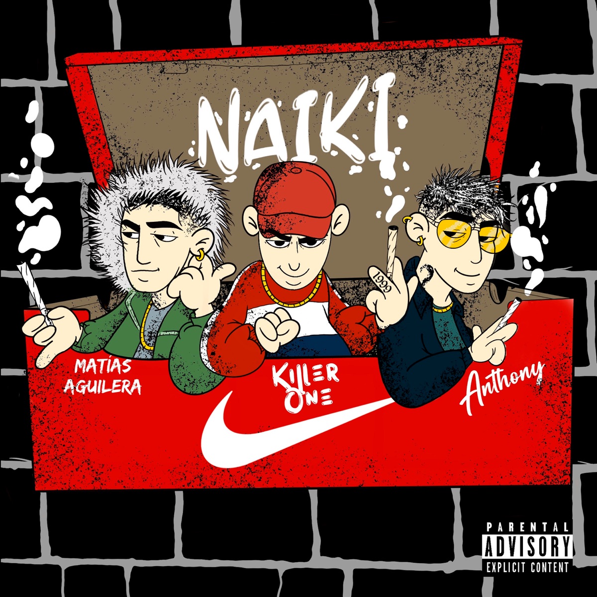 Naiki (feat. Matias Aguilera & A N T H O N Y) - Single by K1LLER ONE album cover