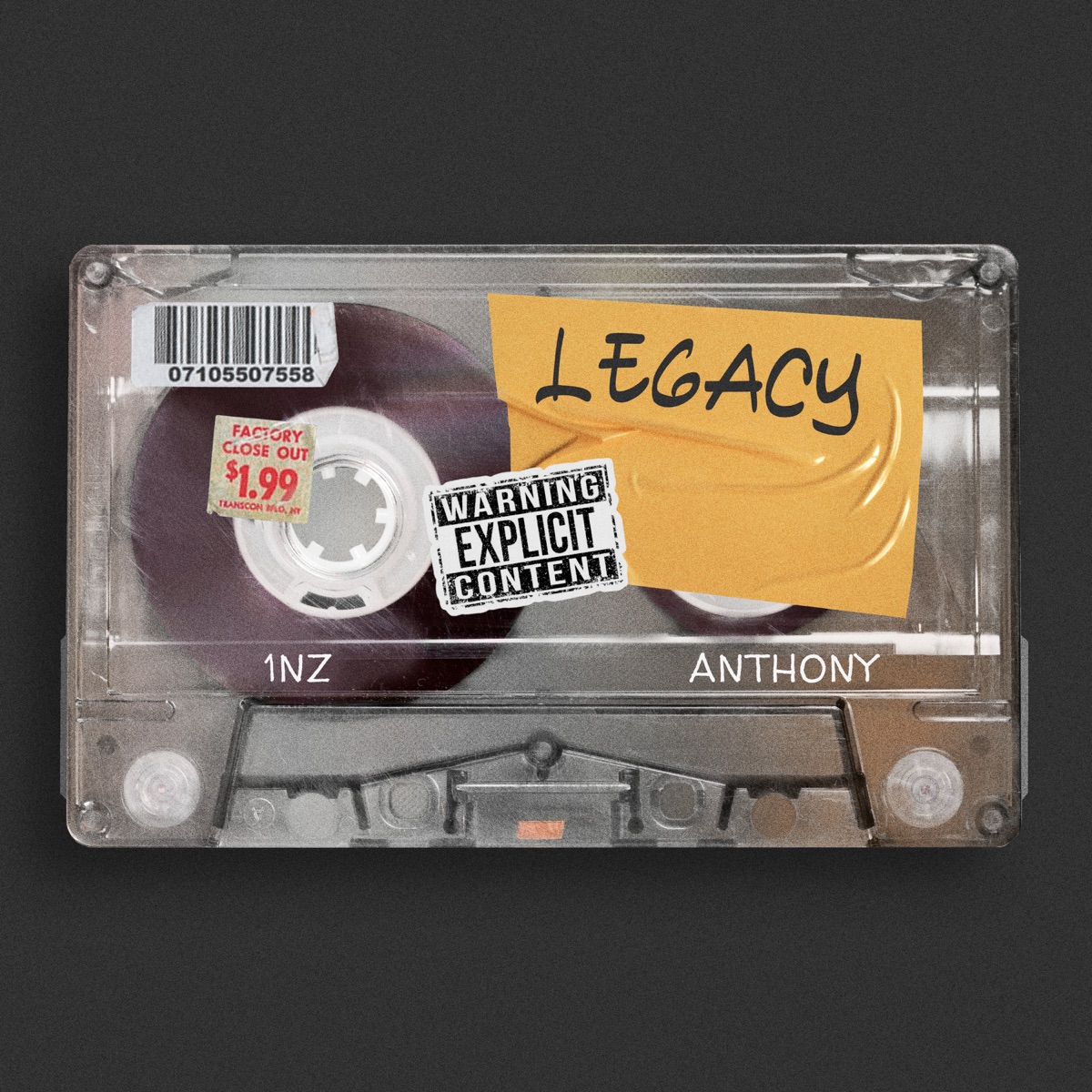 Legacy - Single by 1NZ & A N T H O N Y album cover