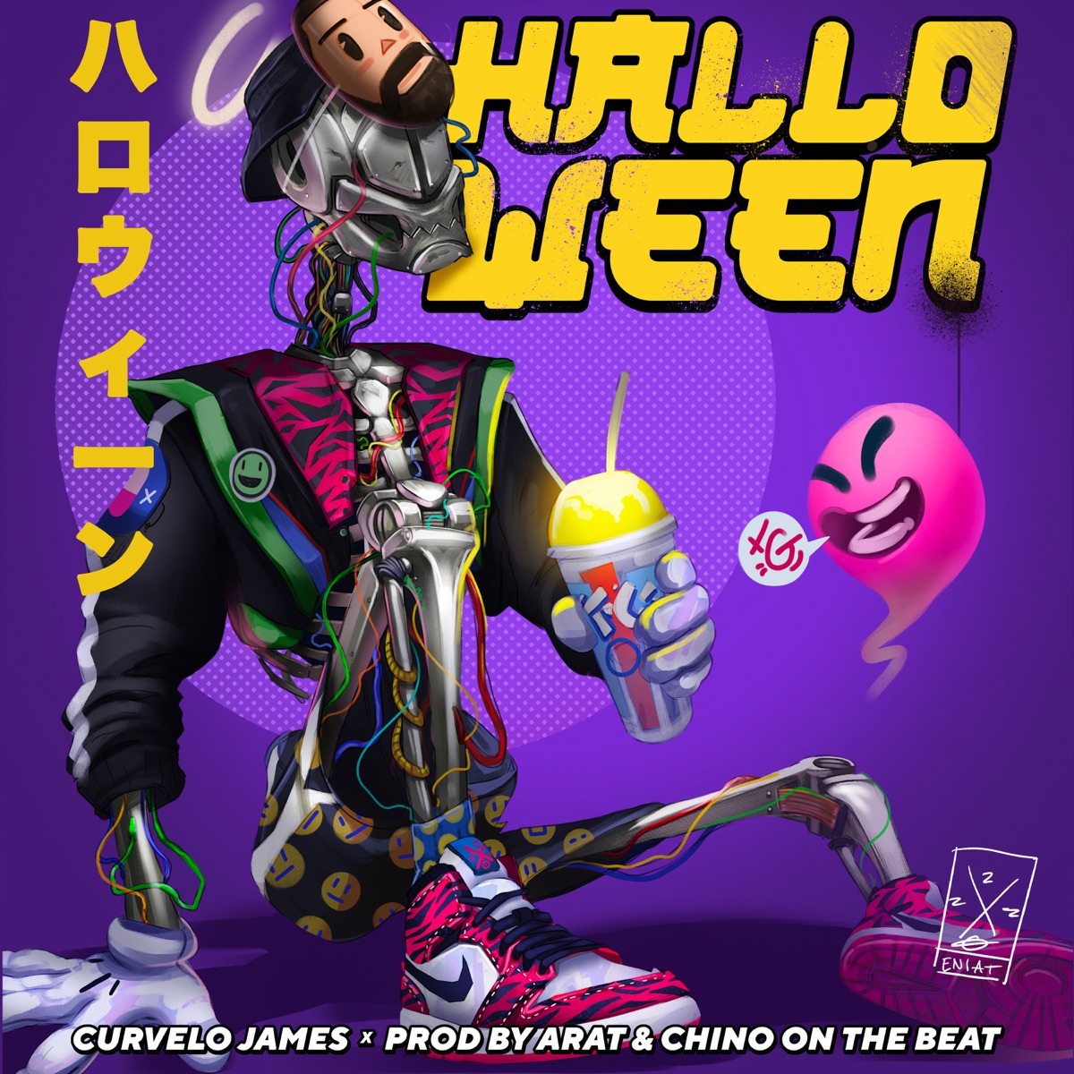 Halloween - Single by Curvelo James album cover