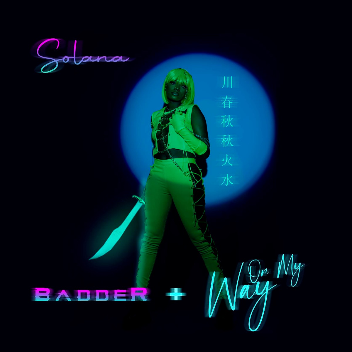 Badder / On My Way - Single by Solana album cover