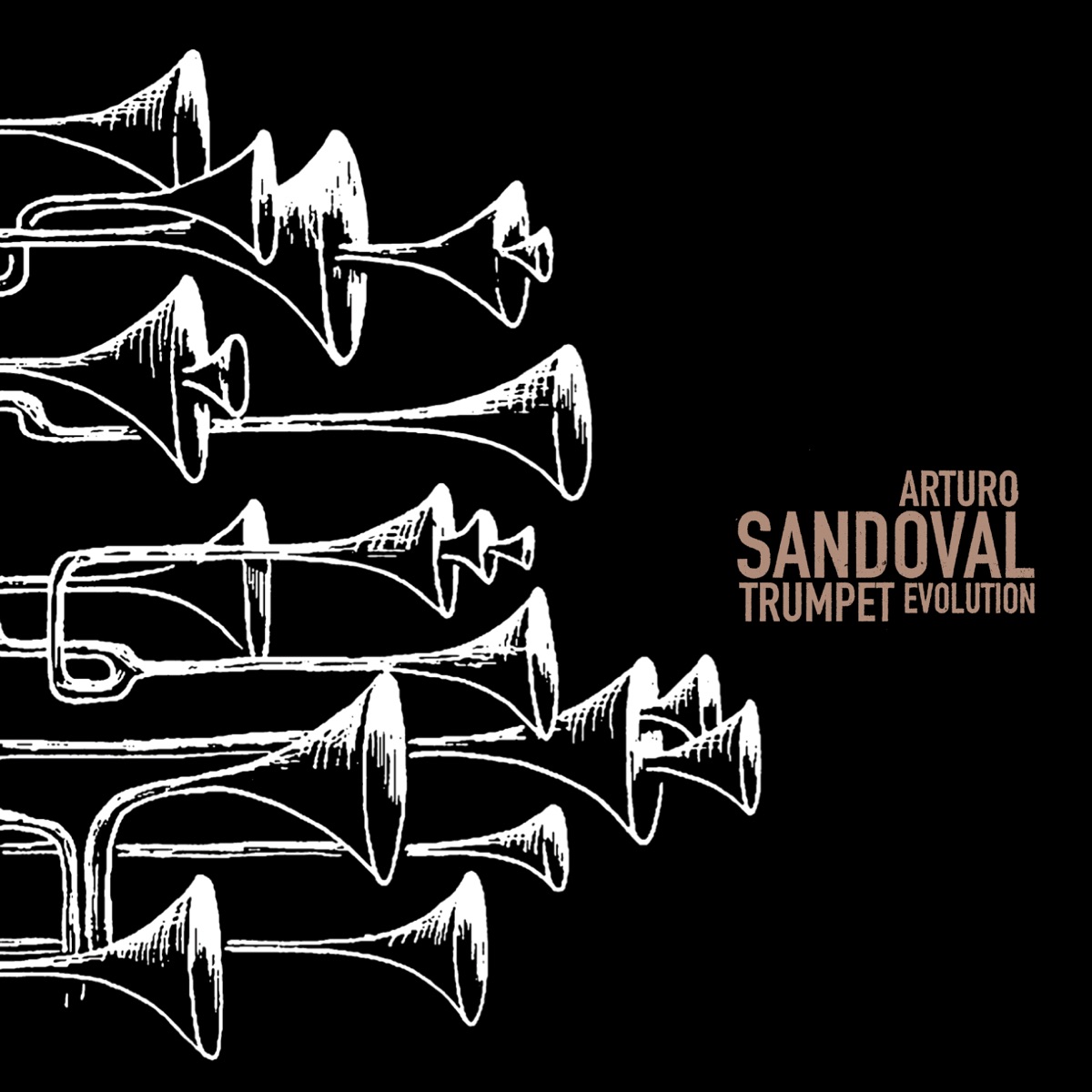 Trumpet Evolution by Arturo Sandoval album cover