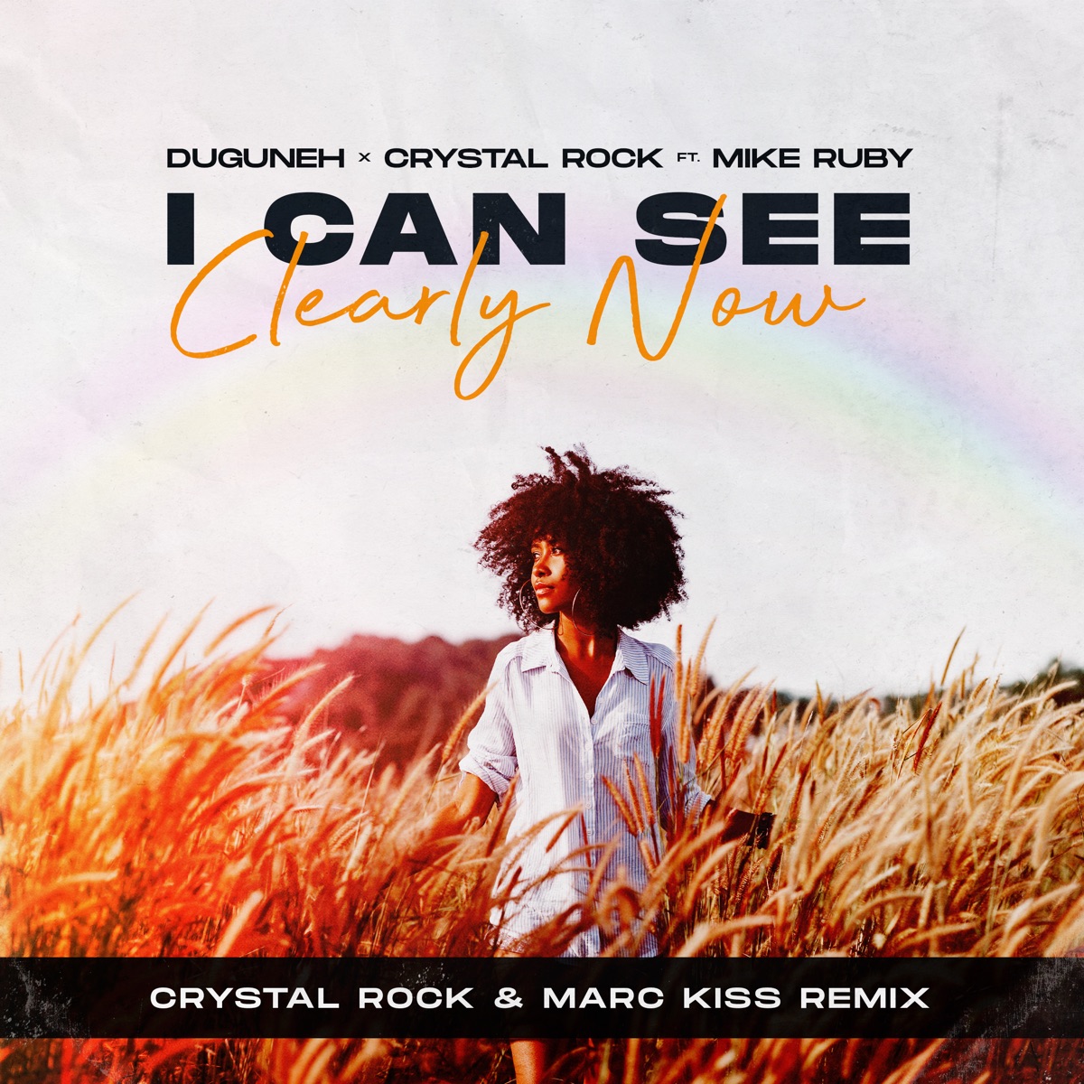 I Can See Clearly Now (Crystal Rock & Marc Kiss Remix) [feat. Mike Ruby] - Single by Duguneh album cover