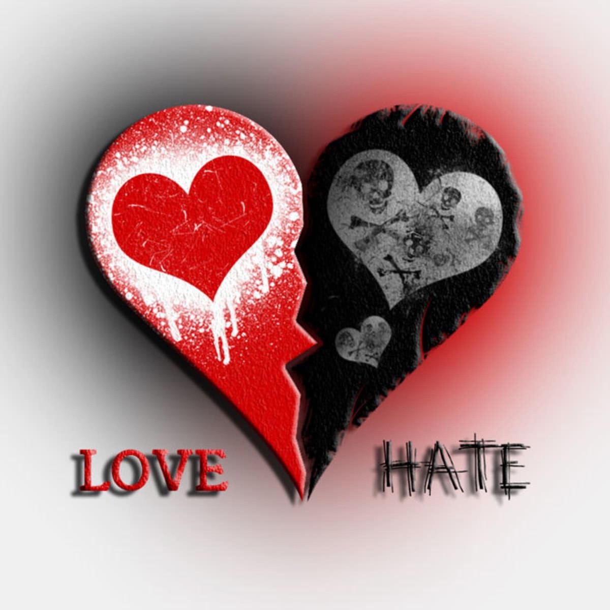 Love and hate (feat. Demolish) - Single by Amperdybaby album cover