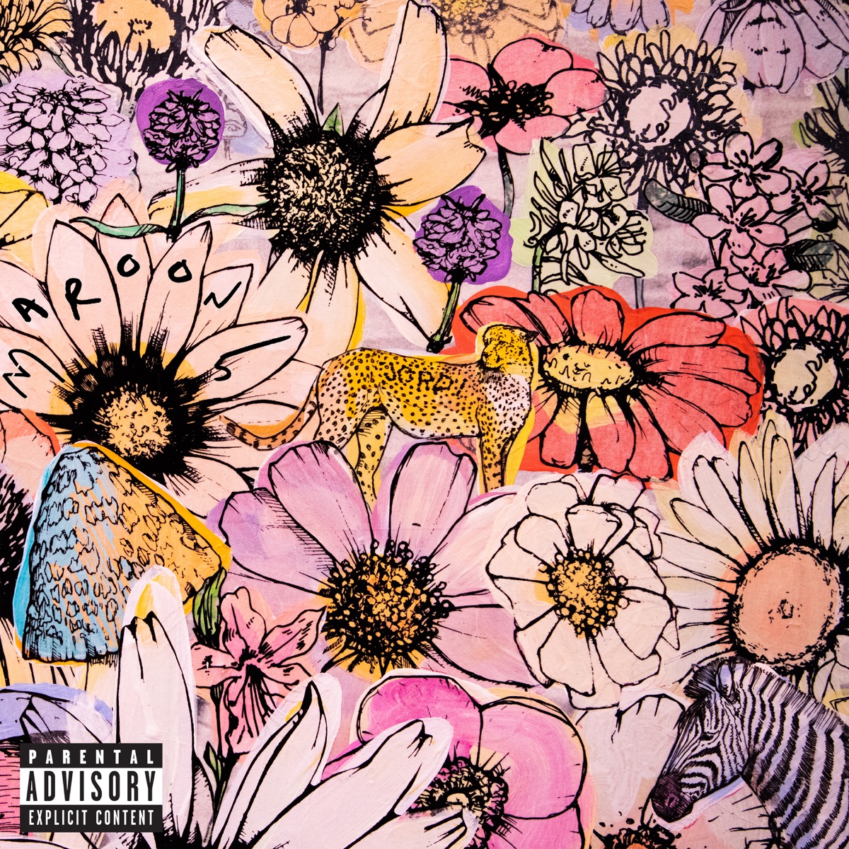 JORDI (Deluxe) by Maroon 5 album cover