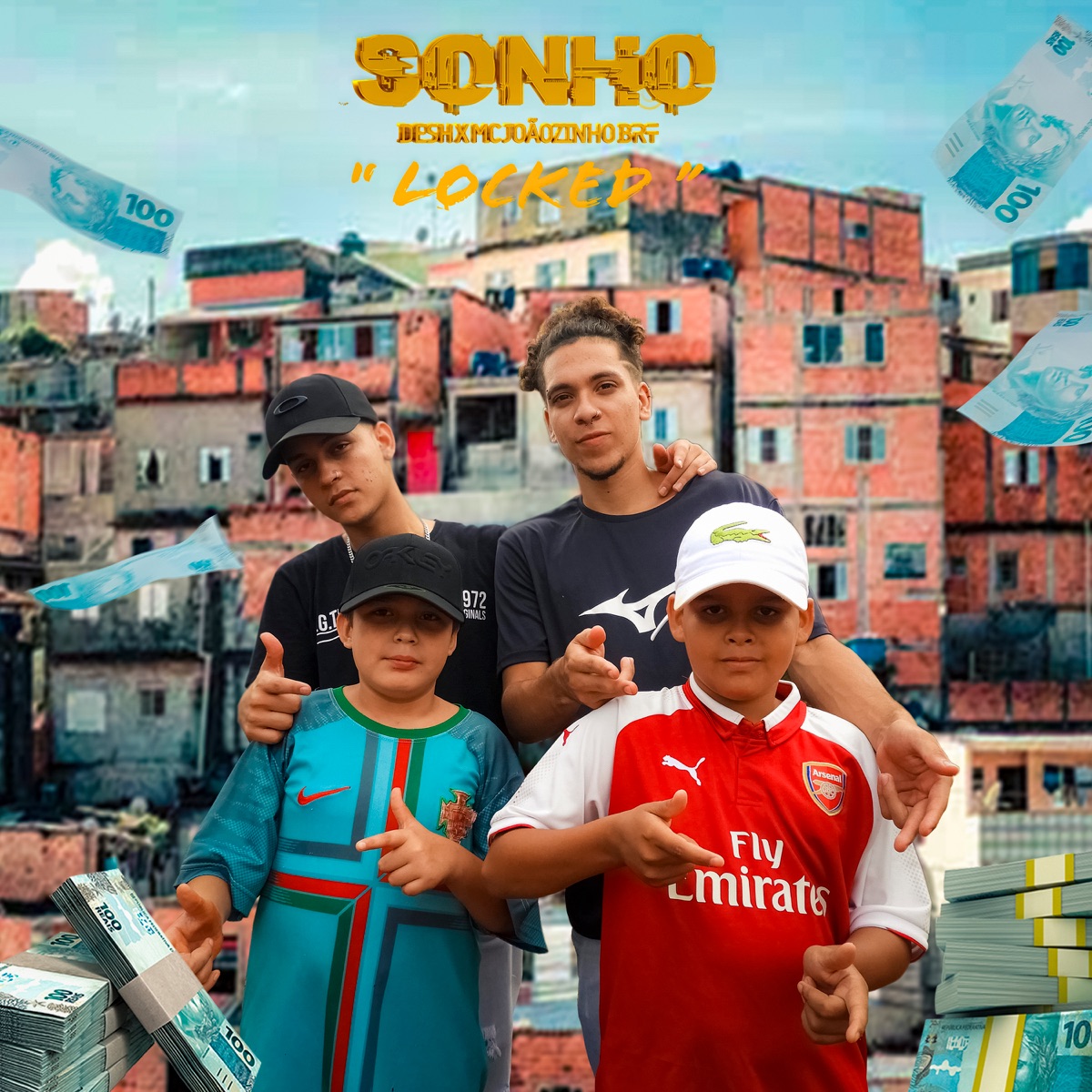 Sonho - Single by Desh & MC JOAOZINHO BRT album cover