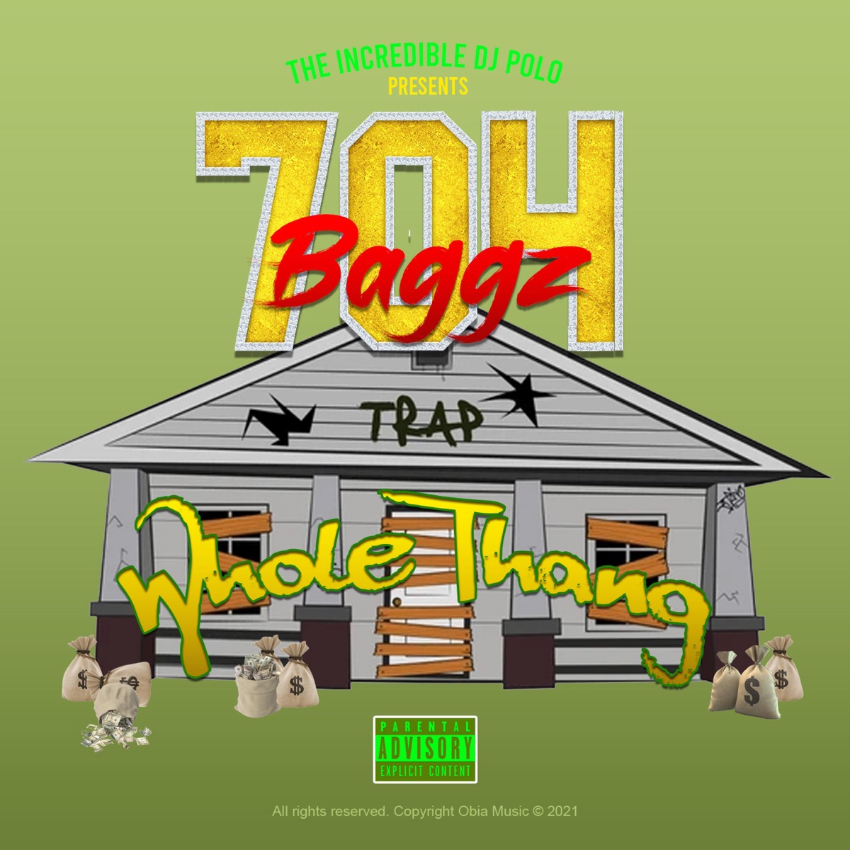 Whole Thang (feat. 704 Baggz) - Single by The Incredible DJ Polo album cover
