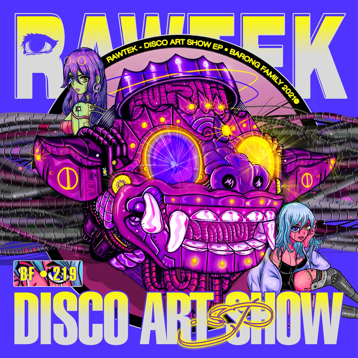 Disco Art Show - EP by Rawtek album cover