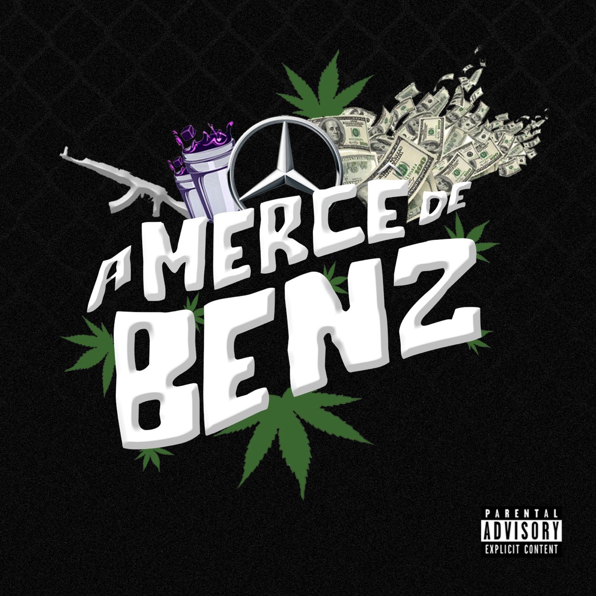 A Mercê de Benz (feat. CH do Ap2 & Pedro Saci) - Single by Tl & Mc D album cover