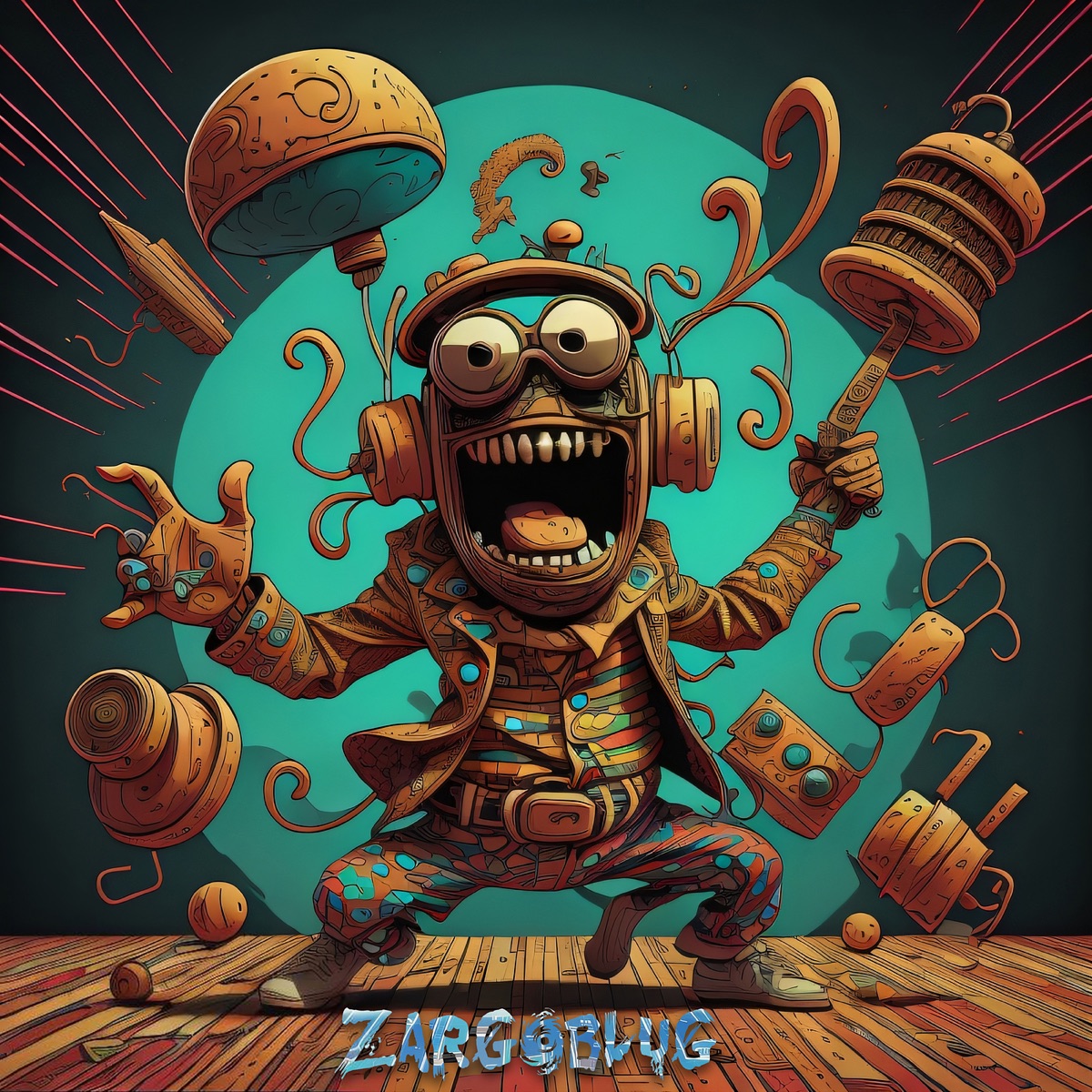 Gobbledegook Groove - Single by Zargoblug album cover