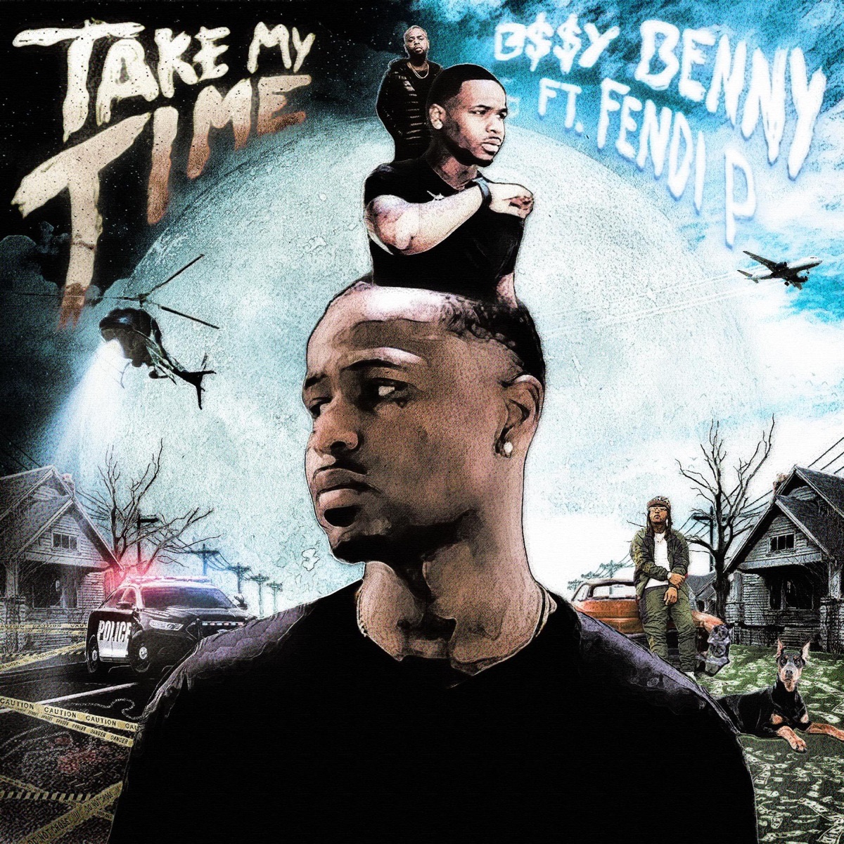 Take My Time (feat. Fendi P) - Single by B$$Y BENNY album cover