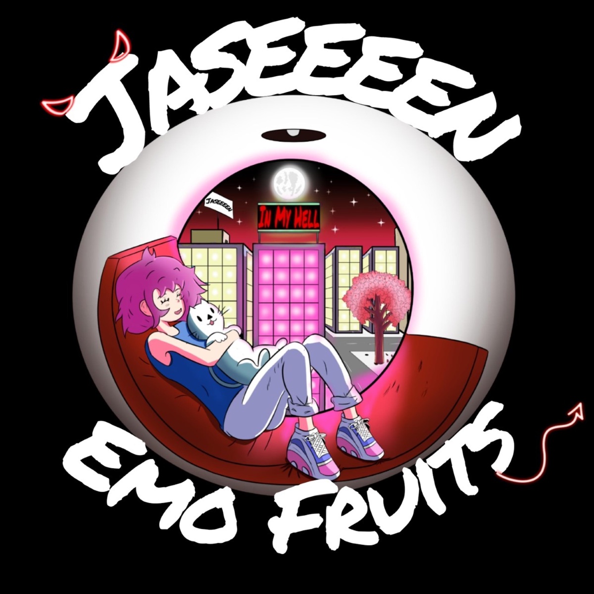 In My Hell (feat. Emo Fruits) - Single by Jaseeeen album cover