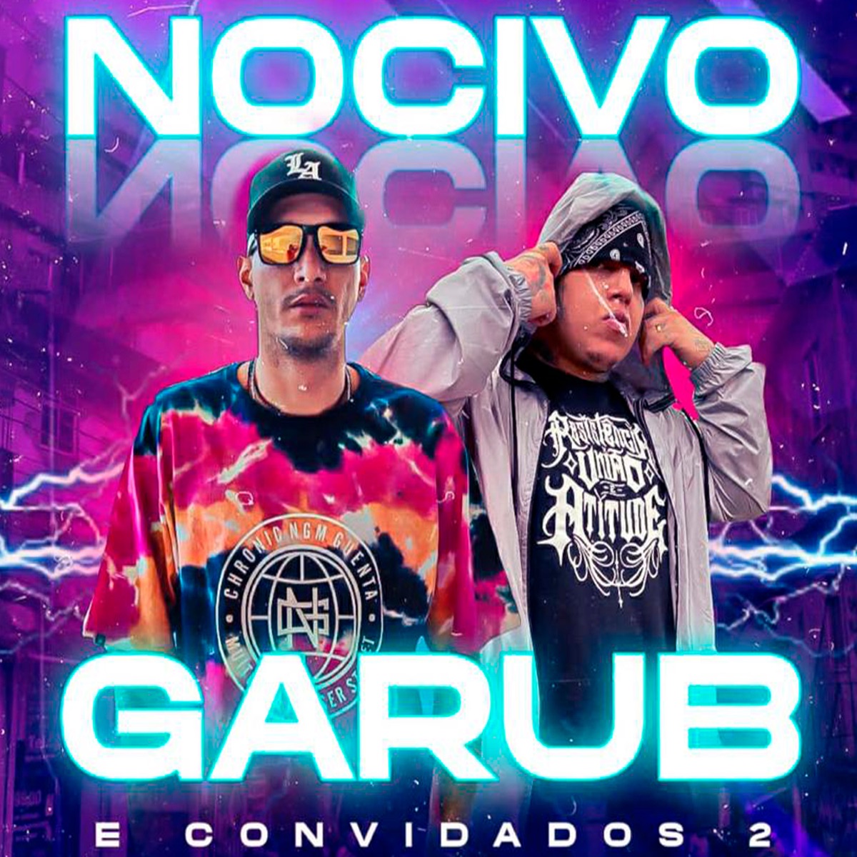 Cypher Nocivo / Garub e Convidados 2 - Mensagem de Vida (feat. Nocivo Shomon, Mc Iki, Aliado Keike, DGS UDG, Tripa Sobreviventes, BR, Marcelo Trindade, Neguinho Boy & Ordem De Backup) - EP by Garub album cover
