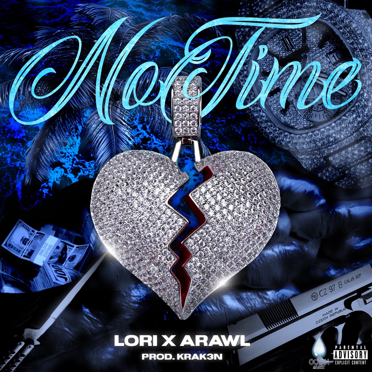 No Time - Single by LORI & Arawl album cover
