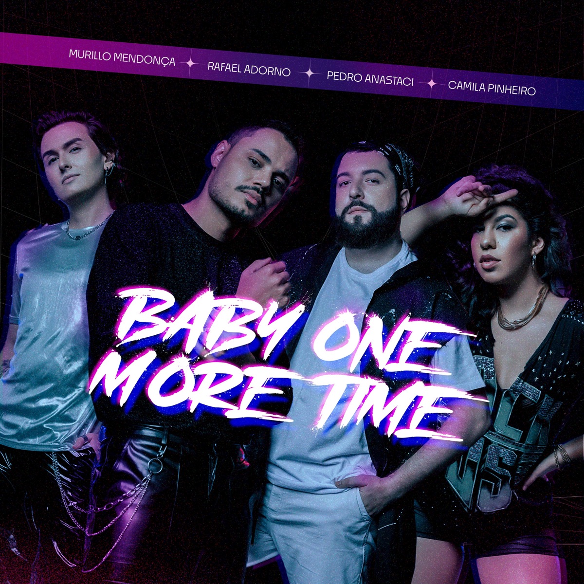 Baby One More Time (feat. Murillo Mendonça, Rafael Adorno & Camila Pinheiro) - Single by Pedro Anastaci album cover