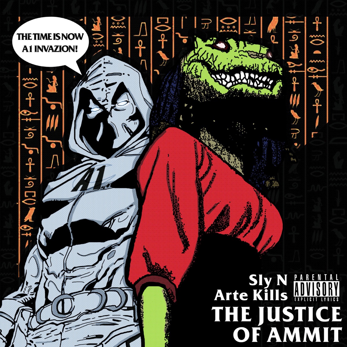 The Justice of Ammit by Arte Kills & Sly N album cover
