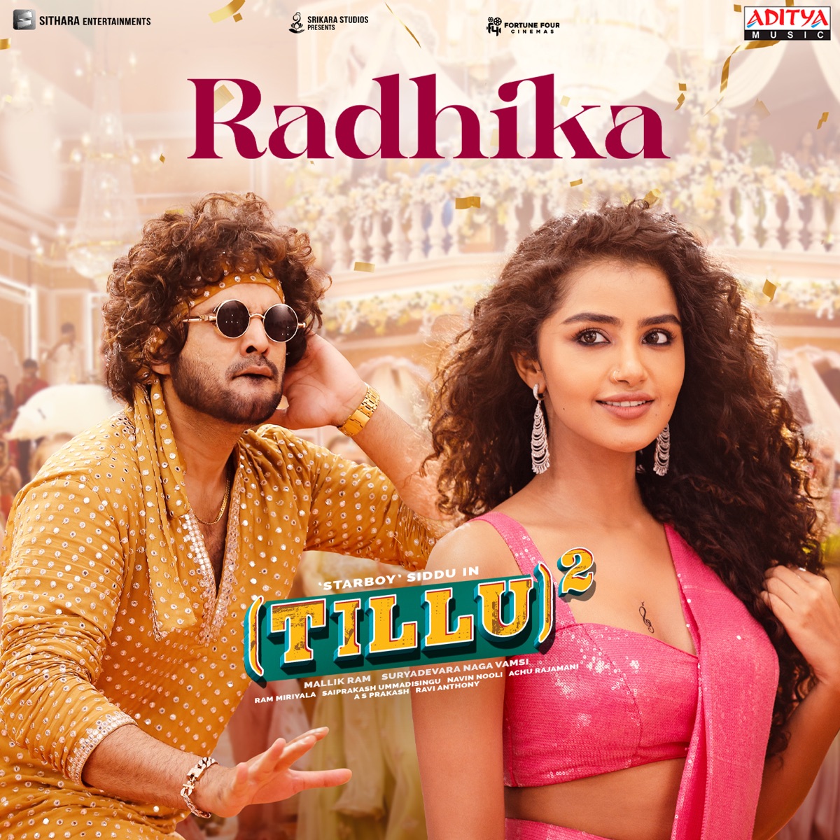 Radhika (From "Tillu Square") - Single by Ram Miriyala & Kasarla Shyam album cover