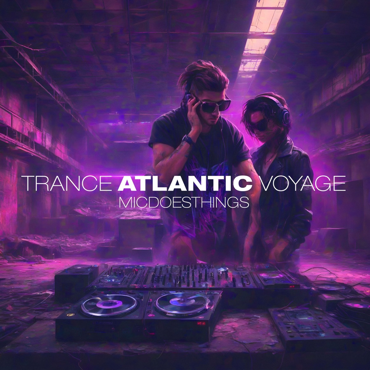 Trance Atlantic Voyage - Single by MicDoesThings album cover