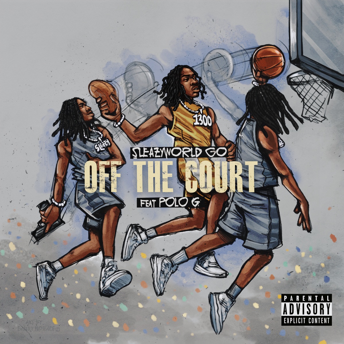 Off The Court (feat. Polo G & Einer Bankz) - Single by SleazyWorld Go album cover
