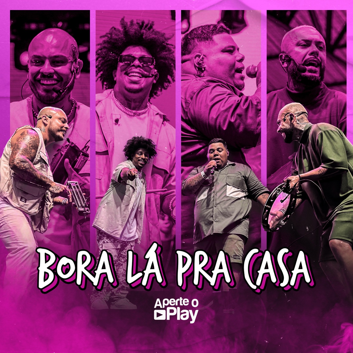 Bora Lá Pra Casa (Ao Vivo) - Single by Grupo Aperte o Play album cover