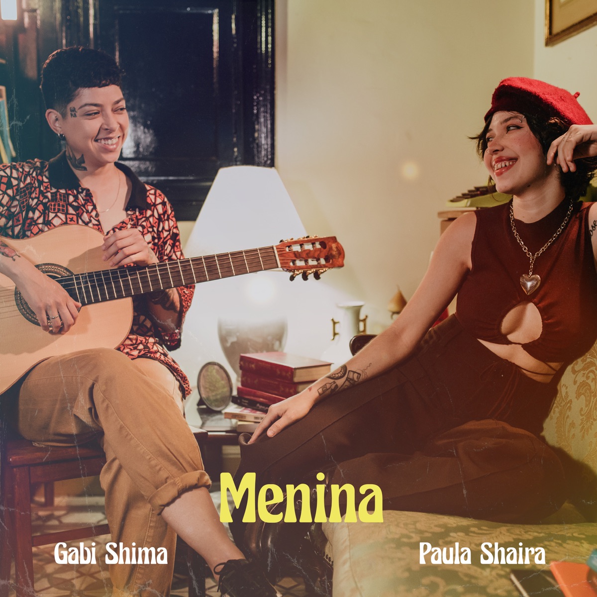 Menina (feat. Gabi Shima) - Single by Paula Shaira album cover