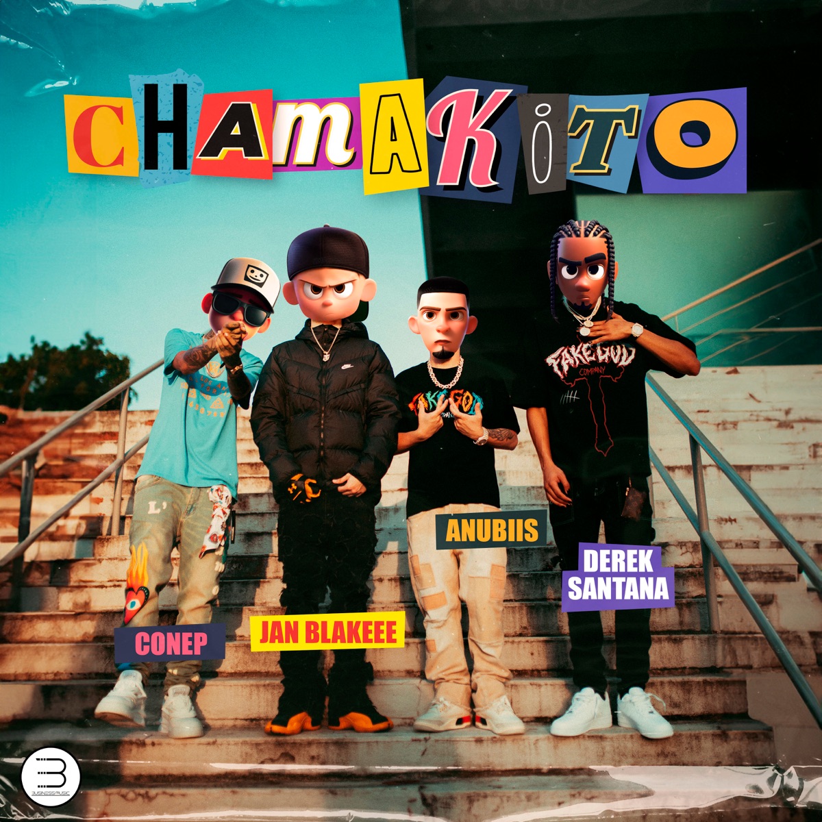 Chamakito (feat. Derek Santana) - Single by Jan Blakeee, Conep & Anubiis album cover