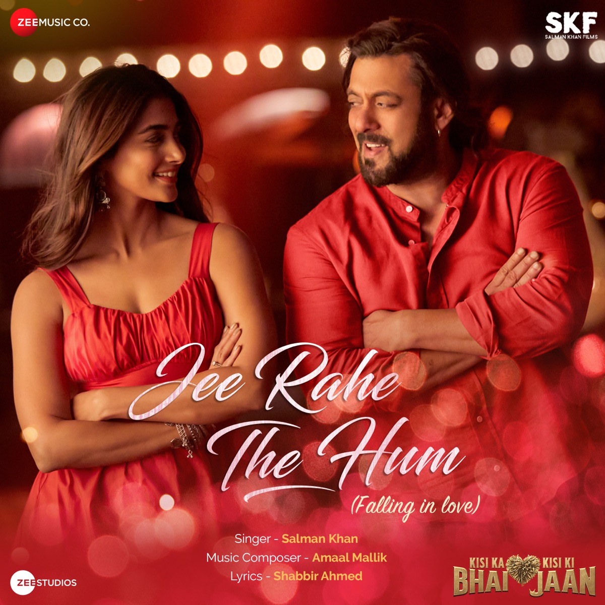 Jee Rahe the Hum (Falling in Love) (From "Kisi Ka Bhai Kisi Ki Jaan") - Single by Salman Khan, Amaal Mallik & Shabbir Ahmed album cover