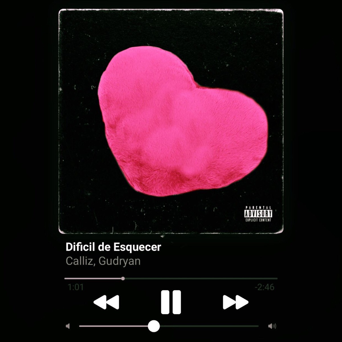 Difícil de Esquecer (feat. GUDRYAN) - Single by Calliz album cover