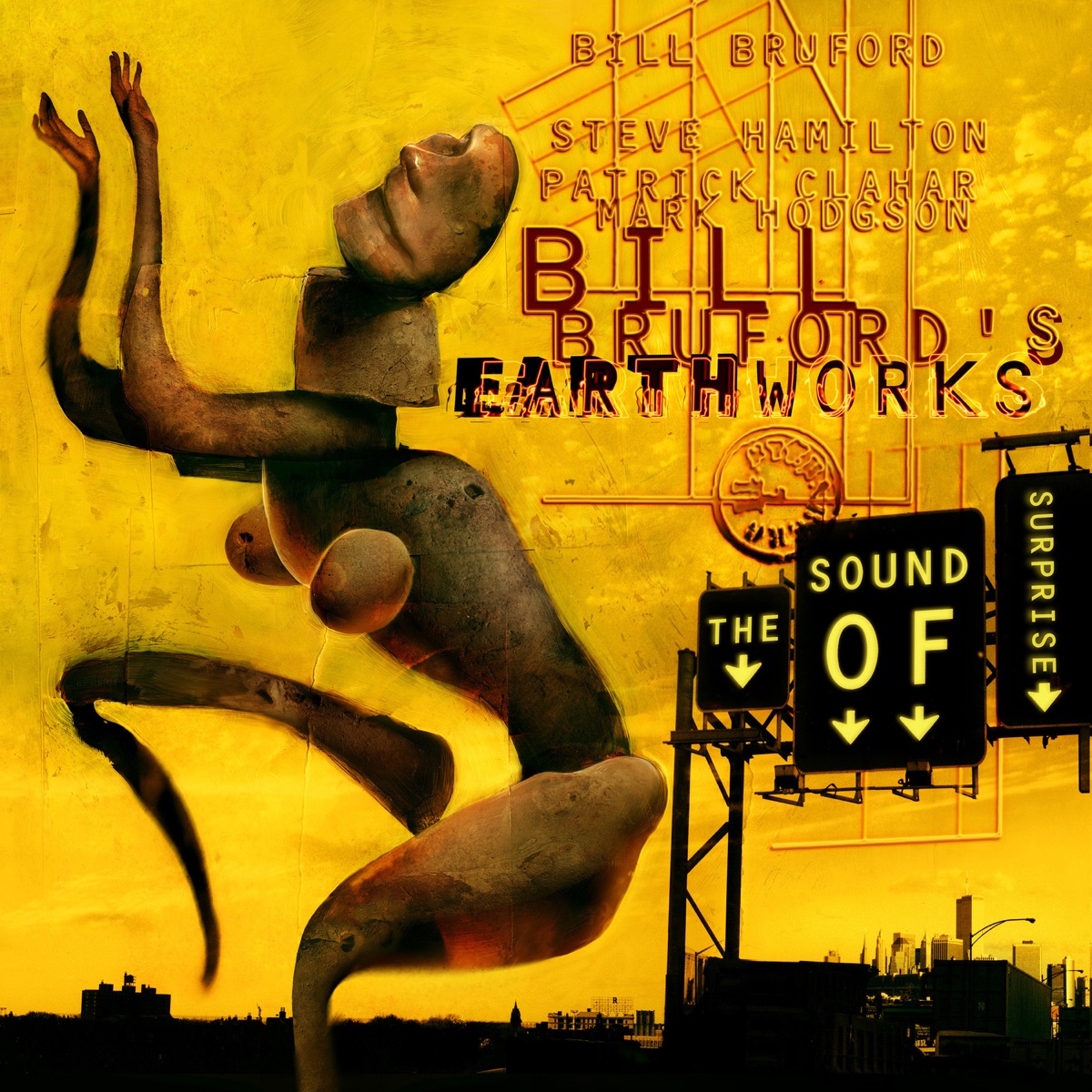 The Sound of Surprise by Bill Bruford's Earthworks album cover