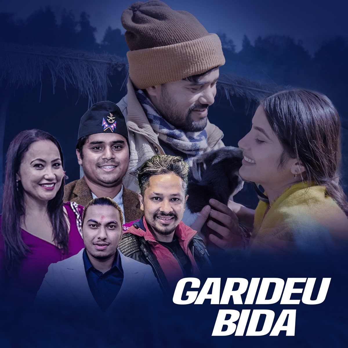 Garideu Bida - Single by Sanam Kathayat, CD Vijaya Adhikari & Nita Acharya album cover