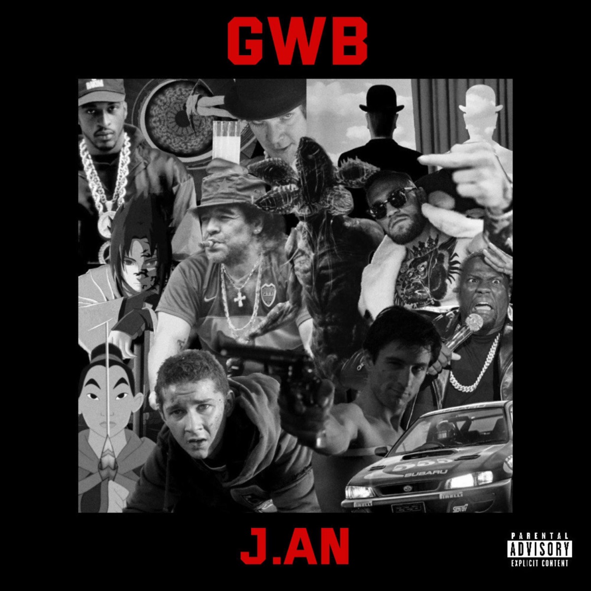 GWB - Single by J.An album cover