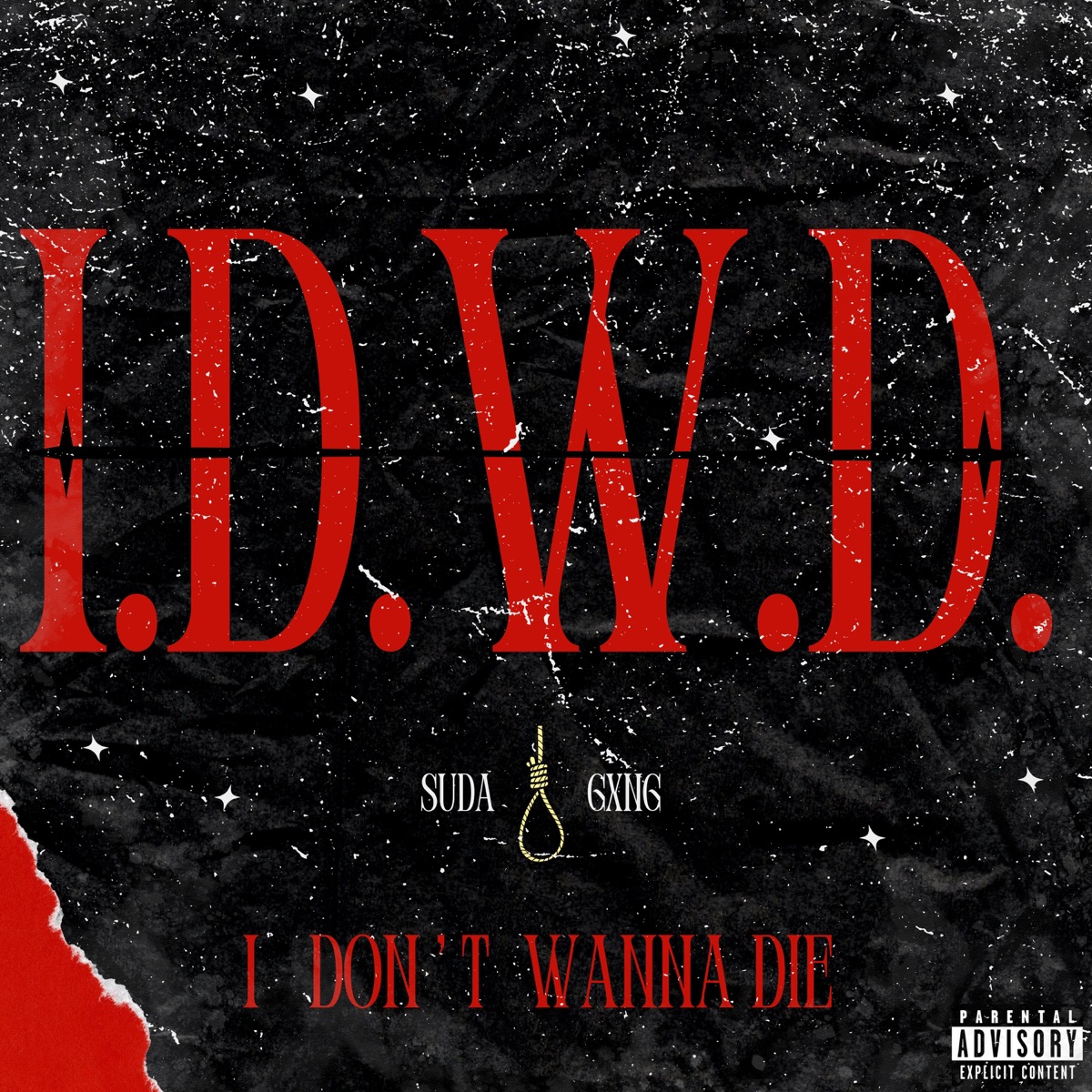 I Don't Wanna Die by Suda Gxng album cover