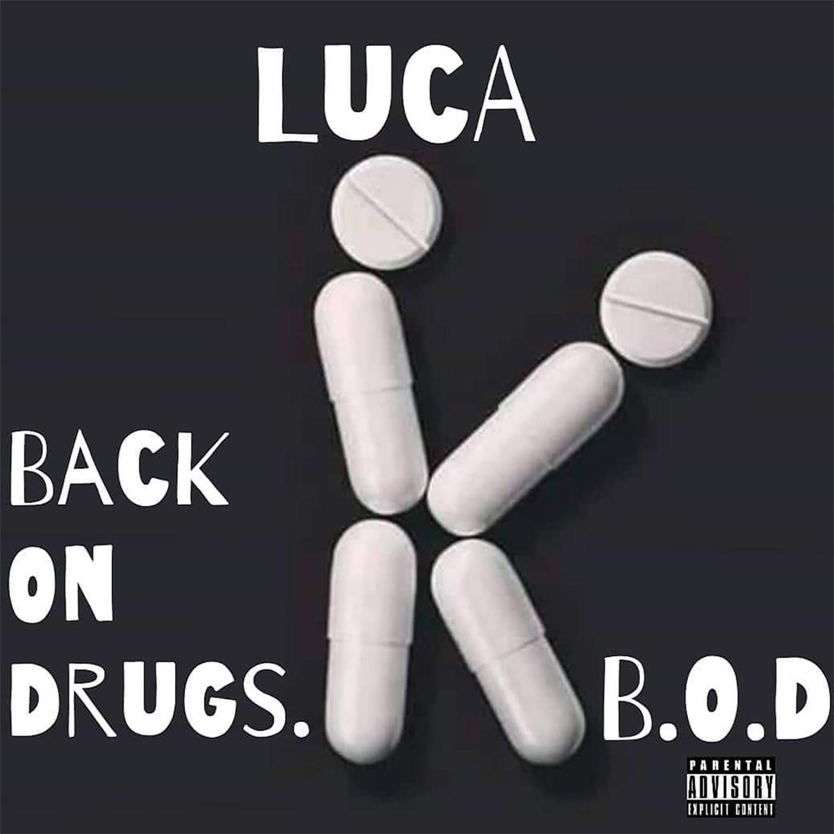 BackOnDrugs Ep by Luca Vanelo album cover
