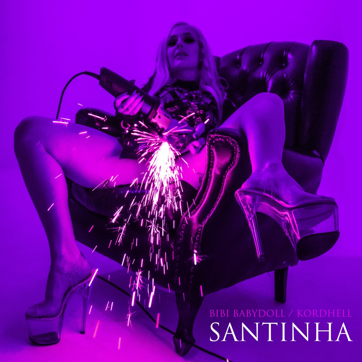 SANTINHA - Single by Kordhell & Bibi Babydoll album cover