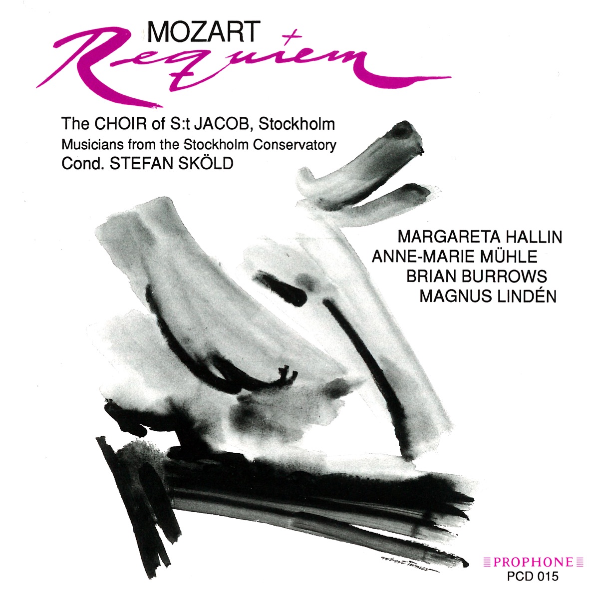 Mozart Requiem by Stefan Sköld & S:t Jacobs Kammarkör album cover