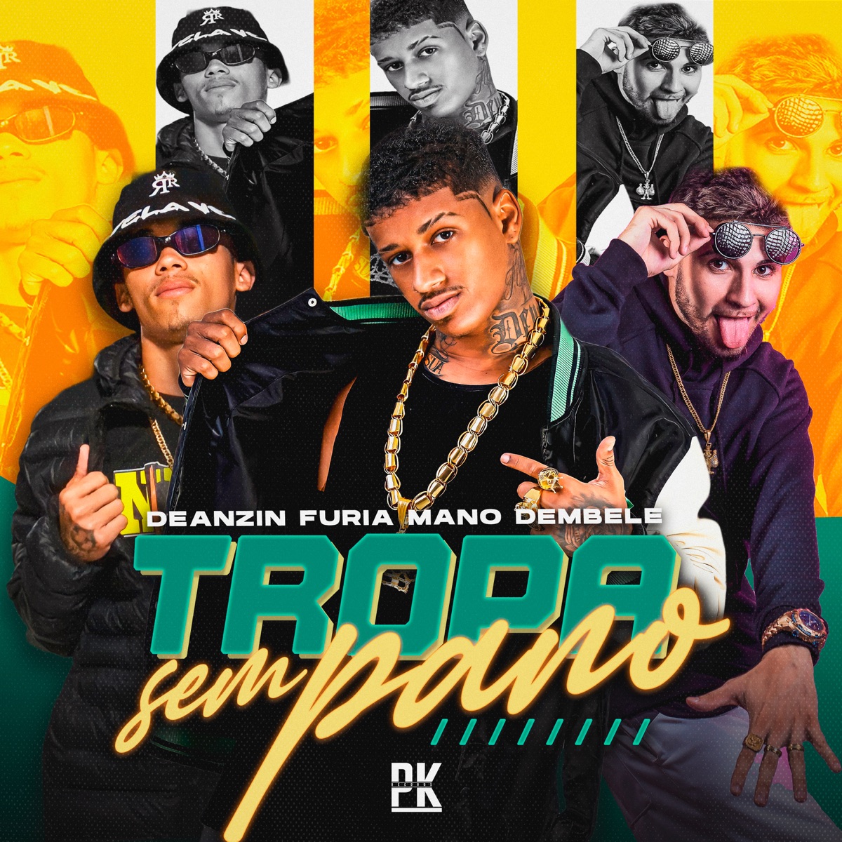 Tropa Sem Pano (feat. Furia) - Single by Mano Dembele & Deanzin album cover