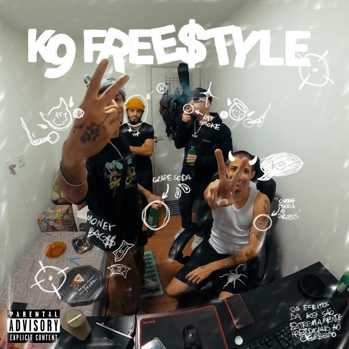 K9 Freestyle (feat. Uxie Kid) - Single by Baby T, MP Oficial & Grasta album cover