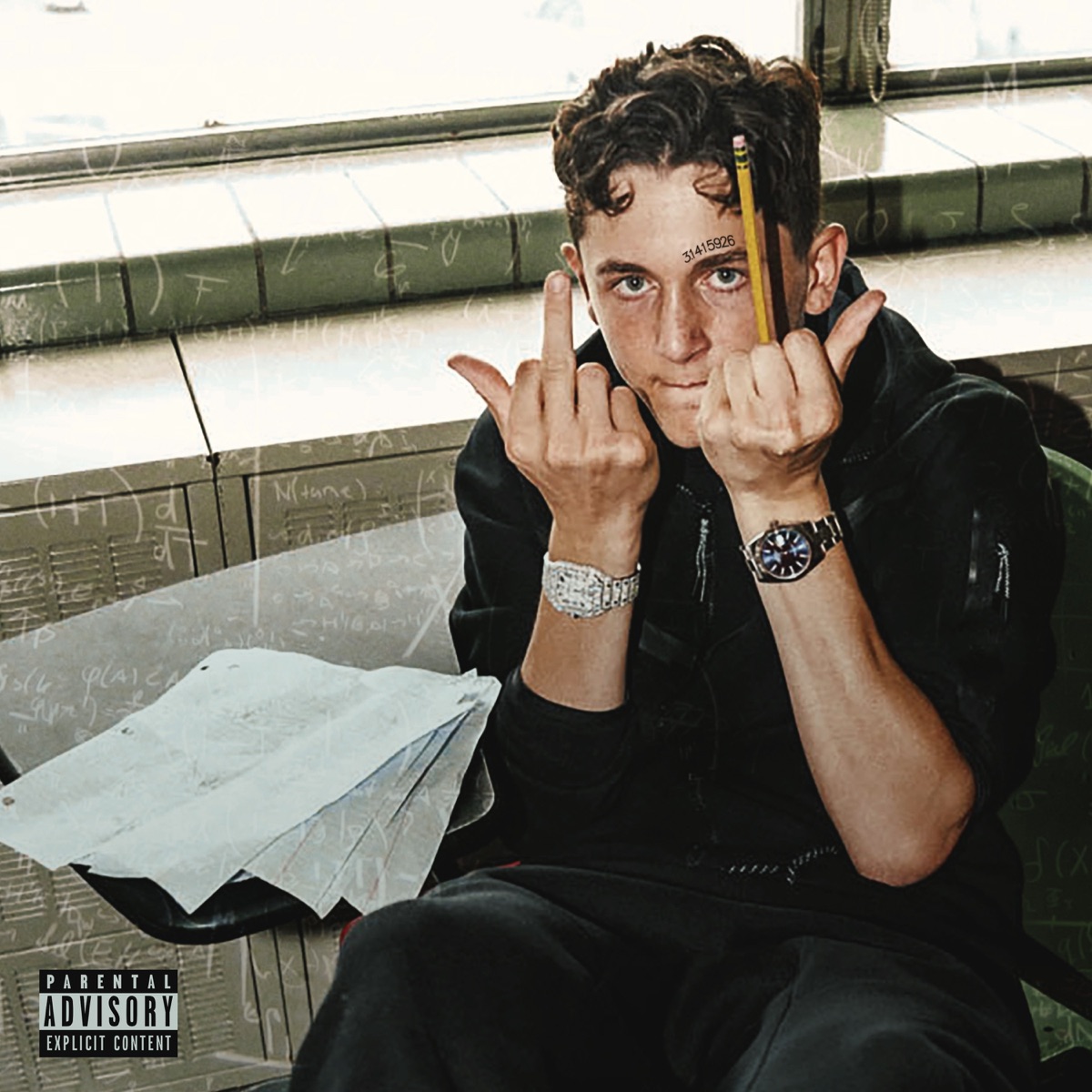 MATHEMATICAL DISRESPECT - Single by Lil Mabu album cover