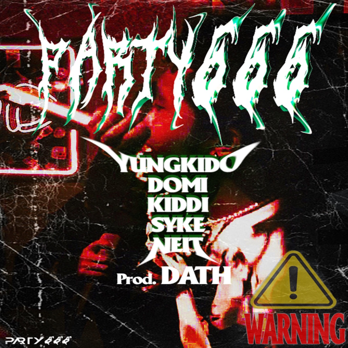 Party 666 (feat. YUNGKIDO, YUNGKIDDI, SYKE & NEIT) [Dath Remix] [Dath Remix] - Single by Domi & Däth album cover
