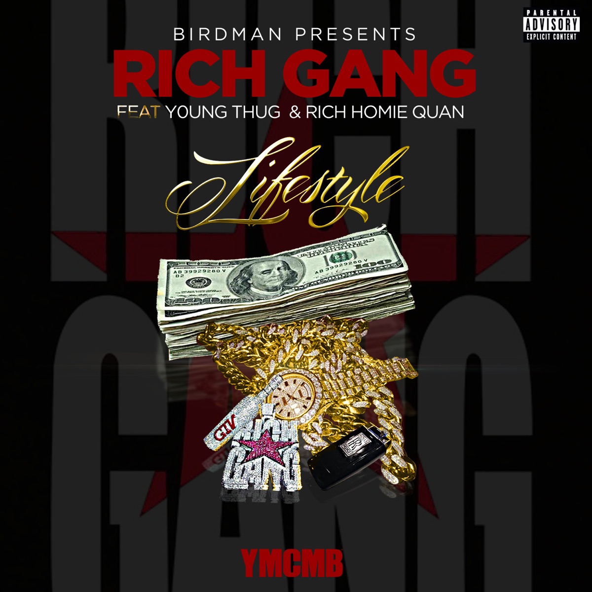 Lifestyle (feat. Young Thug & Rich Homie Quan) - Single by Rich Gang album cover